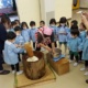 金沢幼稚園のお餅つき大会