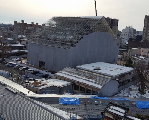 金沢東別院本堂屋根葺き替えにむけて