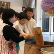金沢幼稚園 お餅つき大会