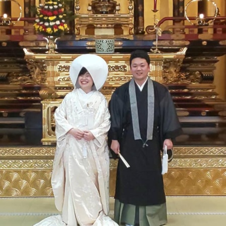 金沢東別院にて仏前結婚式